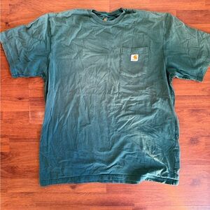 Carhartt Men's Forest Green Short Sleeve Tee XL Tall